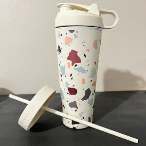 Hydrojug Hydro Jug SHKR gym shaker bottle stainless terrazzo tumbler lid straw